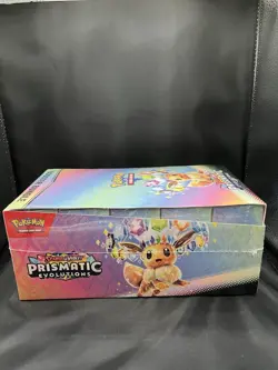 Prismatic Evolutions Booster Bundle Display Case Sealed New Pokemon TCG - Image 2