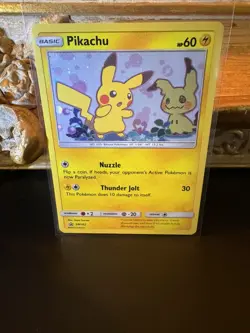 Pokemon 2019 Pikachu SM162 Sun & Moon Black Star Promo Holo Card TCG - Image 1