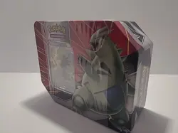 Pokemon Tyranitar V Strikers Tin Factory sealed 5 packs 820650809552 - Image 2