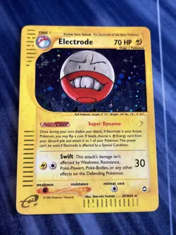 Electrode - H7/H32 - Pokemon Aquapolis Holo Rare Card - Image 1