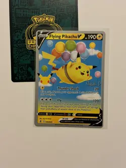 Flying Pikachu V 006/025 2022 Pokemon World Championships Celebrations Variant M - Image 1