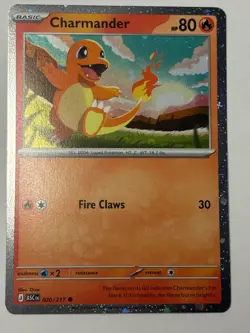 Charmander 20/217 Cosmo Holo Promo NM/M (Pokemon Ascended Heroes) - Image 1