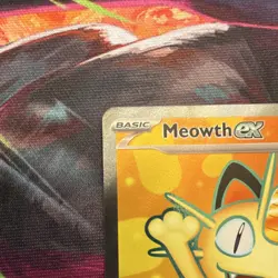Pokemon TCG Meowth EX 107/088 Holo 2025 Basic Stage Colorless 170 HP - Image 3