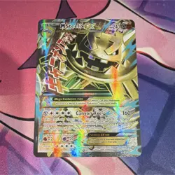 Pokemon M Steelix EX 109/114 XY Steam Siege Ultra Rare Full Art Pokemon XY TCG - Image 1