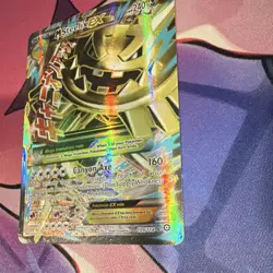 Pokemon M Steelix EX 109/114 XY Steam Siege Ultra Rare Full Art Pokemon XY TCG - Image 3