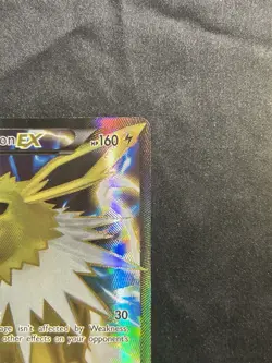 2017 Pokemon TCG XY Generations Jolteon EX Full Art 28a/83 Ultra Rare Holo NM - Image 3