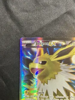 2017 Pokemon TCG XY Generations Jolteon EX Full Art 28a/83 Ultra Rare Holo NM - Image 4