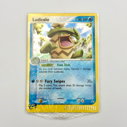 Pokemon Factory Sealed Ludicolo 020 Black Star Promo Holo E-Reader 2004 - NM/LP - Image 1