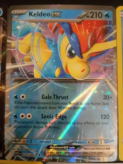 Keldeo V EX Rare Holo pokemon mixed Lot CUTE Nice collection. all different. - Image 3