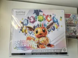 Pokemon TCG Prismatic Evolutions ETB & Booster Bundle Sealed with protectors New - Image 3