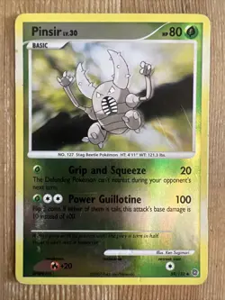 Pokemon TCG Pinsir Secret Wonders 59/132 Reverse Holo Uncommon MP/HP - Image 1