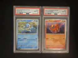 PSA Gem Mint 10 Pokemon 151 Poster Collection Set Black Star Promo Sequential X2 - Image 1