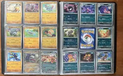Pokemon Paldean Fates Master Set 50% Complete +Binder - Image 5