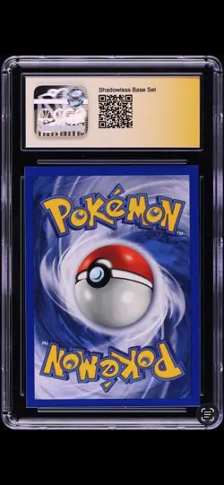 1999 Pokemon Shadowless Disco Holo Test Square Cut Venusaur CGC 10 Signature - Image 2