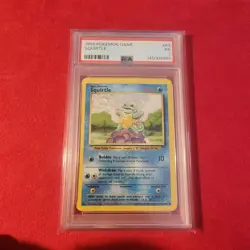 Squirtle 63/102 1999 Pokemon Game Base Set PSA 1 Poor - Image 1