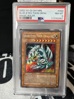 Blue-Eyes Toon Dragon MRL-000 Magic Ruler-Unlimited Edition Unlimited - Image 2