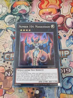 Yu-Gi-Oh! Number 104: Masquerade OP27-EN010 Super Rare - Image 1