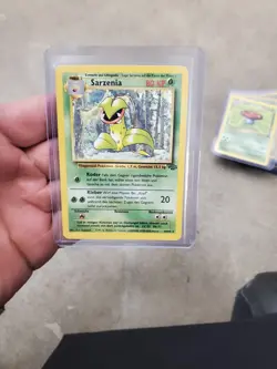 LP Pokemon Card - Victreebel (Sarzenia) Jungle German 30/64 Rare - Image 1