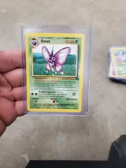 LP Pokemon Card - Venomoth (Omot) Jungle German 29/64 Rare - Image 1