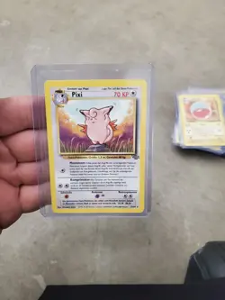 LP Pokemon Card - Clefable (Pixi) Jungle German 17/64 Rare - Image 1