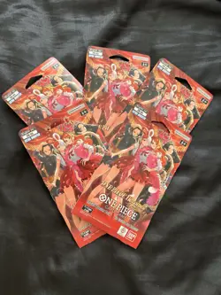 5x One Piece Card Game, EB-03 One Piece Heroines Edition Sleeved Booster 🔥🔥 - Image 1