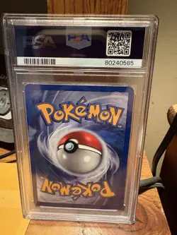 2002 Pokemon Exeggcute Rev Foil Legendary Collection #75 PSA 7 - Image 2