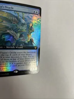 Thassa’s Oracle Extended Art Foil Card #308 MTG LP - Image 2