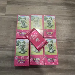 Lot of 6 - 6 Pokemon Horizons Gem Pack Vol 1 Booster Box & 1 Special Promo Card - Image 1