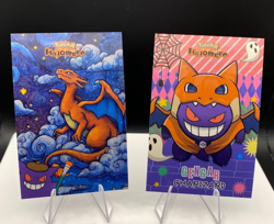 Gengar & Charizard Van Gogh Cracked Ice Holo - Halloween Card Database 2025 Peru - Image 1