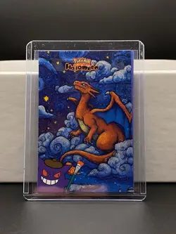 Gengar & Charizard Van Gogh Cracked Ice Holo - Halloween Card Database 2025 Peru - Image 3