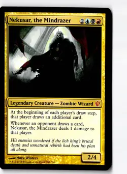 Nekusar, the Mindrazer 201 Mythic Commander 2013 Magic: The Gathering LP - Image 1