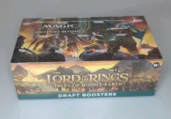 MTG Lord of the Rings Tales of Middle-Earth Draft Booster Box New Factory Sealed - Image 1