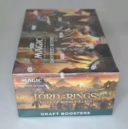MTG Lord of the Rings Tales of Middle-Earth Draft Booster Box New Factory Sealed - Image 2