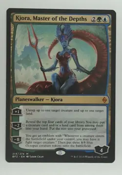 MTG Singles - Kiora, Master of the Depths Battle for Zendikar B340 - Image 1