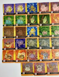 1999 Pokemon Action Flipz Premier Edition Holo Cards Lot 39 Cards - With Dups! - Image 3