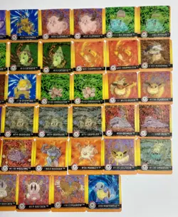 1999 Pokemon Action Flipz Premier Edition Holo Cards Lot 39 Cards - With Dups! - Image 4