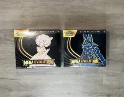 Pokemon Mega Evolution Lucario/Gardevoir ETB Lot of 2 Sealed - Image 1