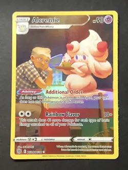 Pokemon TCG Alcremie TG08/TG30 SWSH09 Brilliant Stars Trainer Gallery NM - Image 1
