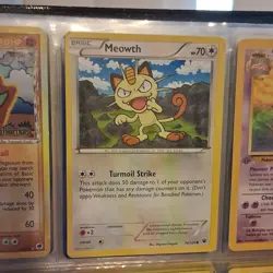 Pokemon TCG Dragon Frontiers Lot of 9, 2016, Meganium, Meowth, Magmar, Arbok - Image 3