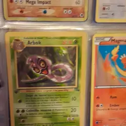 Pokemon TCG Dragon Frontiers Lot of 9, 2016, Meganium, Meowth, Magmar, Arbok - Image 5