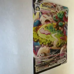 Pokemon TCG Snorlax VMAX Sword & Shield Base Set 142/202 - Image 3