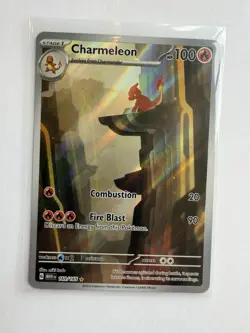 Pokemon TCG Chameleon 169/165 Scarlet and Violet 151 Illustration Rare - Image 1