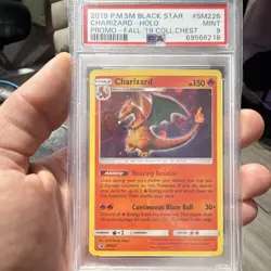 Pokemon Charizard SM Black Star Promo SM226 Holo PSA 9 Fall '19 Collect Chest - Image 1