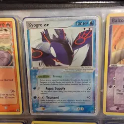 Pokemon TCG EX Delta Species Lot, Kyogre ex, Arbok, Baltoy, Rhyhorn, Bellsprout - Image 2