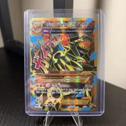 Primal Groudon EX (Shiny Full Art) Ancient Origins #97/98 LP Holo Pokemon 2015 - Image 1
