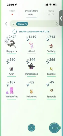Pokemon Go (Stage 41) Shiny Rayquaza ( 9 Shinys ) - Image 3