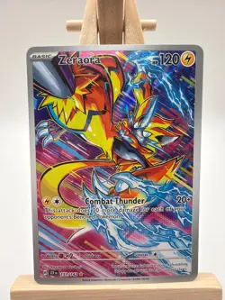 Zeraora - 151/142 - Pokemon Stellar Crown Illustration Rare NM - Image 1