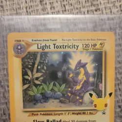 Pokemon Light Toxtricity SWSH137 Sword & Shield Promo Holo 25th Anniversary - Image 2