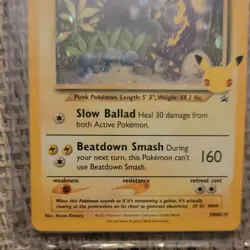 Pokemon Light Toxtricity SWSH137 Sword & Shield Promo Holo 25th Anniversary - Image 3
