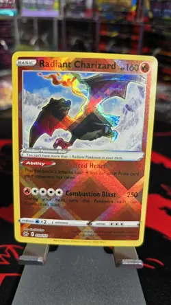 Radiant Charizard Crown Zenith 020/159 Pokemon NM condition - Image 1